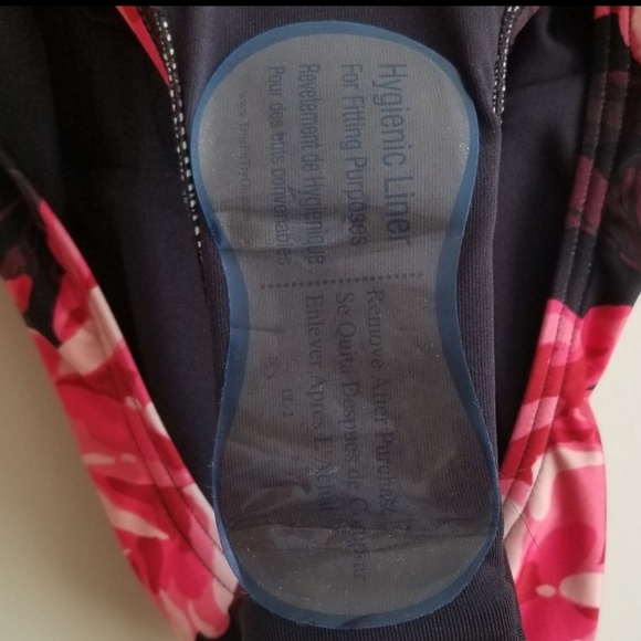 Kate Spade Floral Twist Bandeau Swimsuit XS - Picture 8 of 8